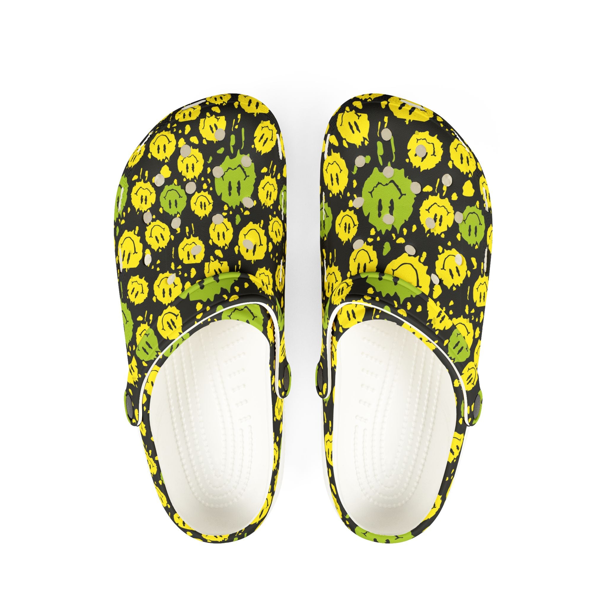 Vibrant Floral Clogs - Comfortable Slip-On Shoes, Garden Footwear, Colorful EVA Sandals, Summer Essentials, Unique Gift Idea