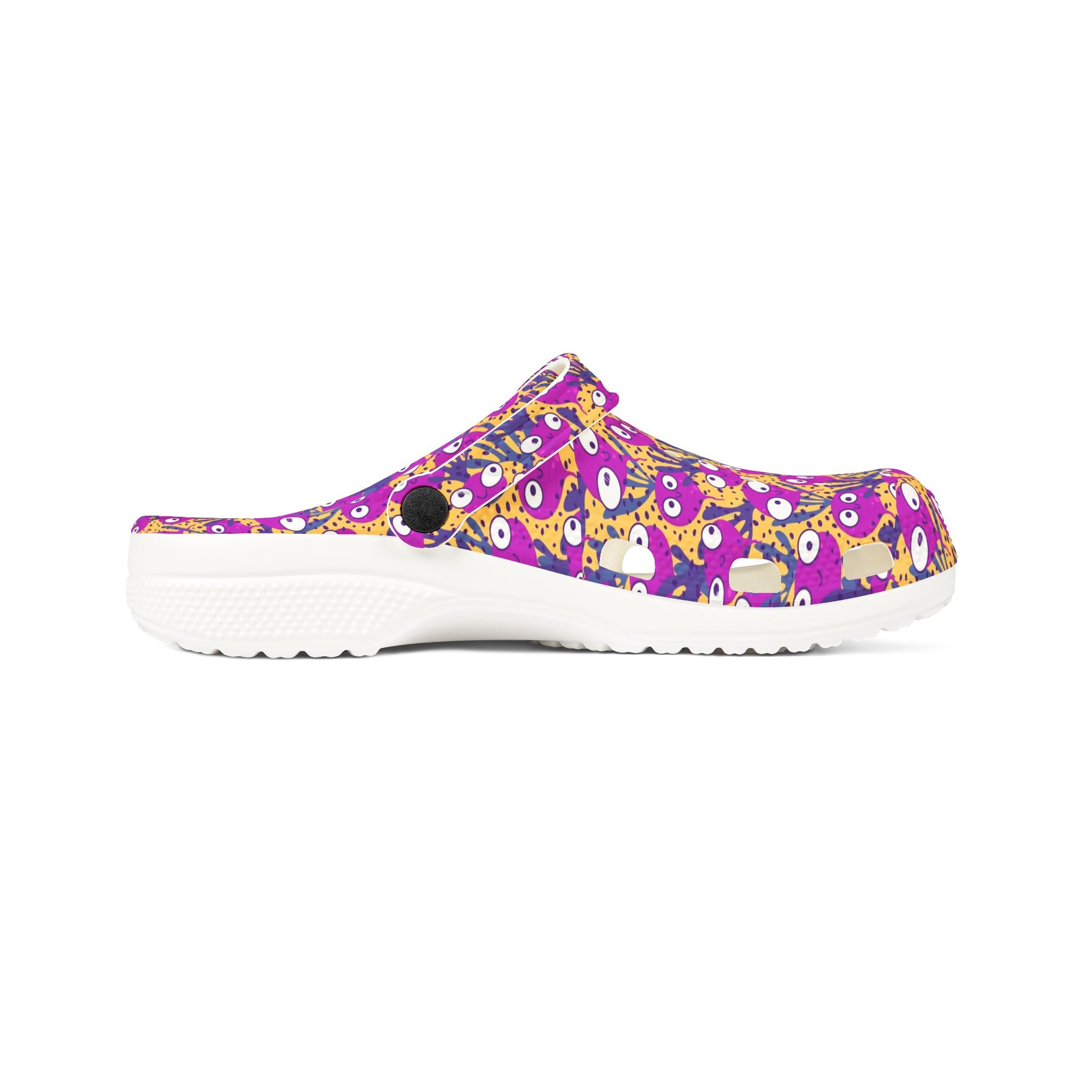 Colorful Patterned EVA Foam Crocs, Fun Slides, Garden Footwear, Summer Clogs, Unique Comfort Shoes