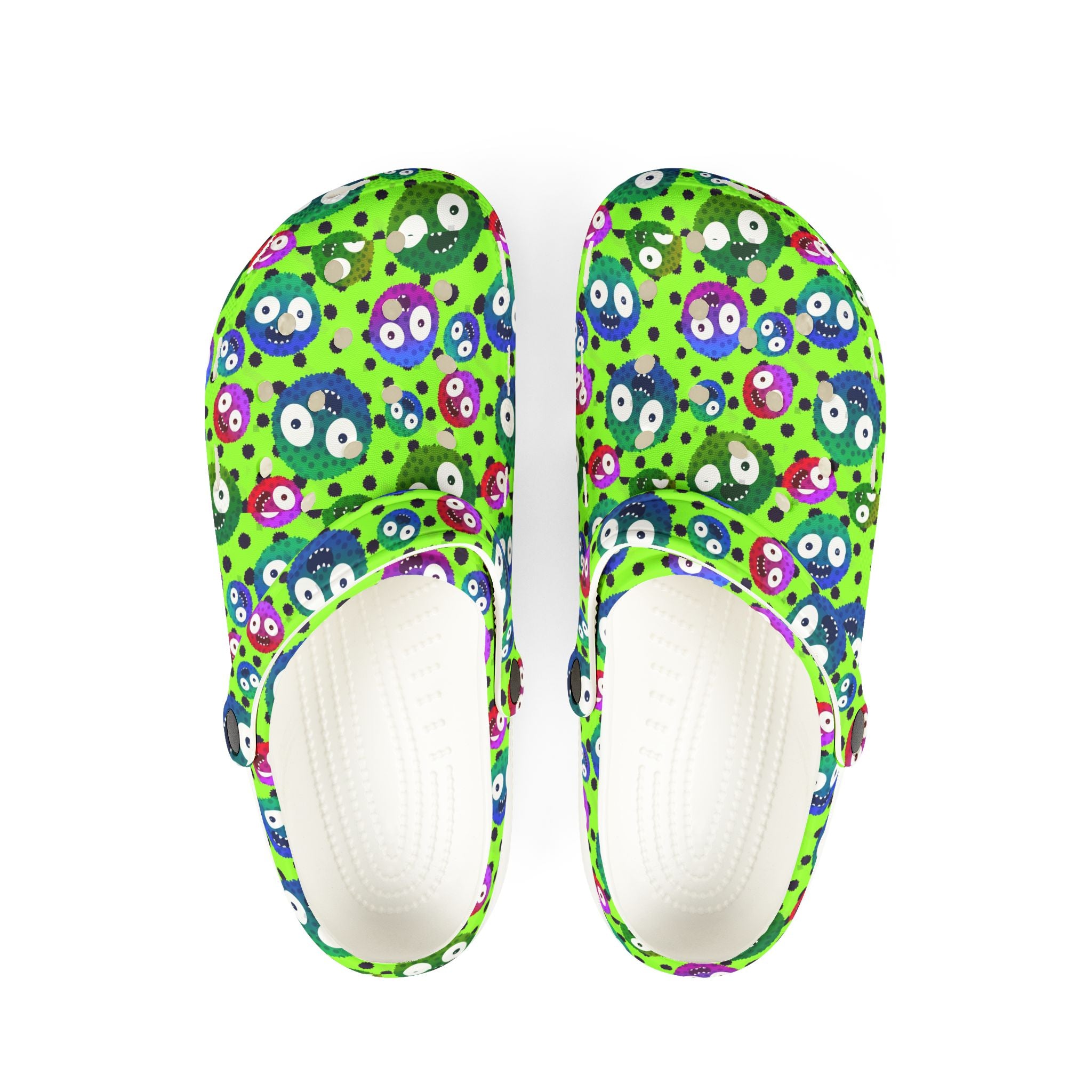 Fun Patterned Clogs for Kids, Colorful Slip-On Foam Shoes, Perfect for Playtime and Outdoor Adventures, Gift for Birthdays and Holidays