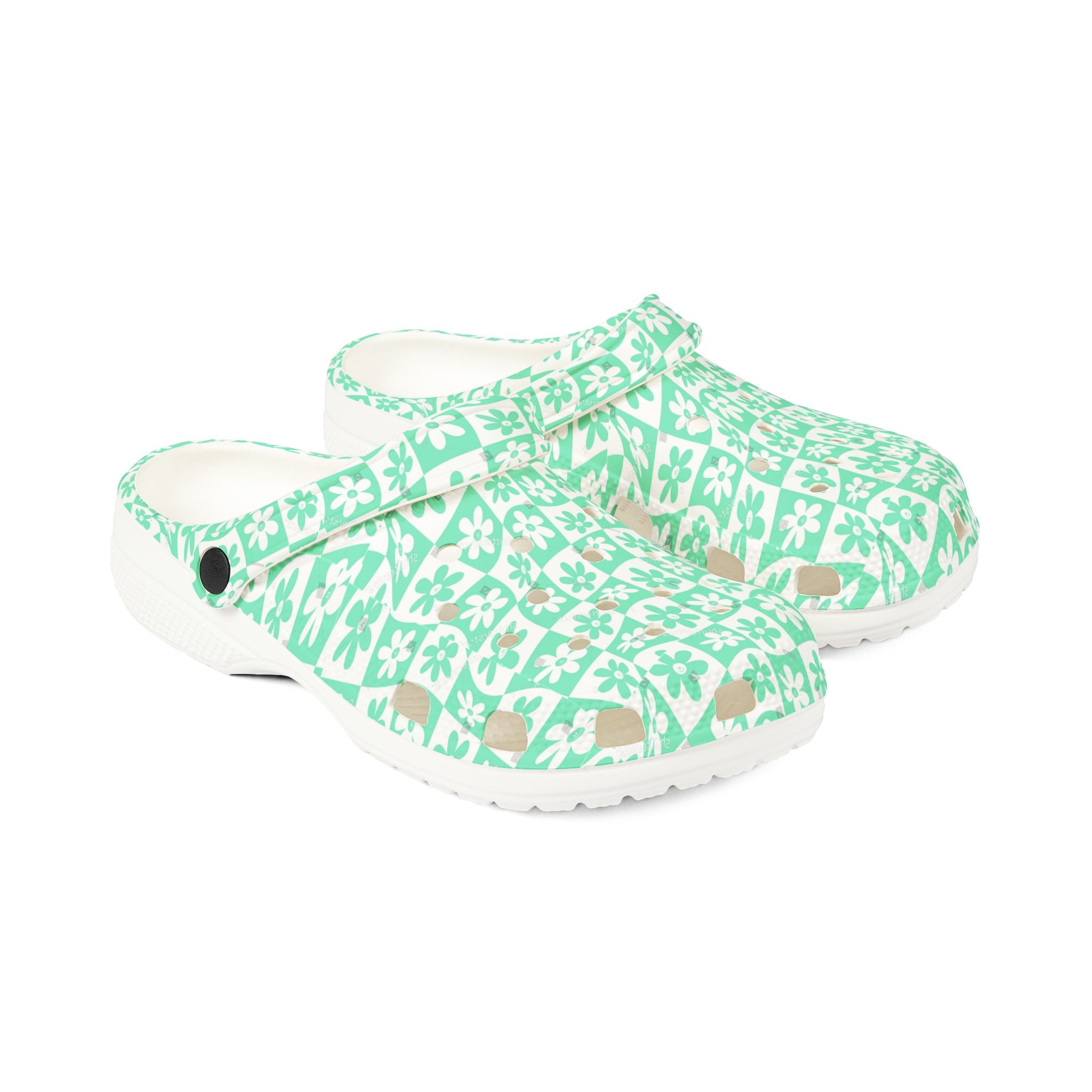 Chic Floral Clogs - Comfortable EVA Foam Shoes, Garden Footwear, Casual Summer Slip-Ons, Perfect for Home or Outdoor