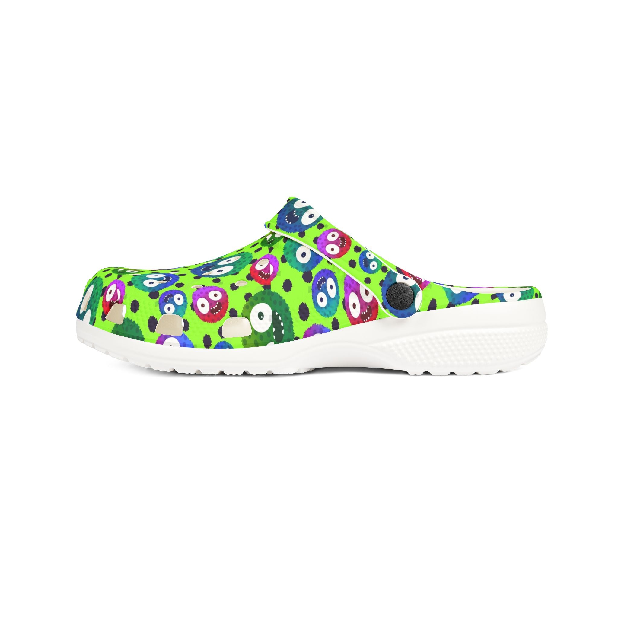 Fun Patterned Clogs for Kids, Colorful Slip-On Foam Shoes, Perfect for Playtime and Outdoor Adventures, Gift for Birthdays and Holidays