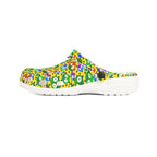 Colorful Comfort Clogs | Fun EVA Foam Rubber Shoes | Slip-On, Lightweight, Easy to Clean, Garden, Casual Wear, Outdoor, Unique Design