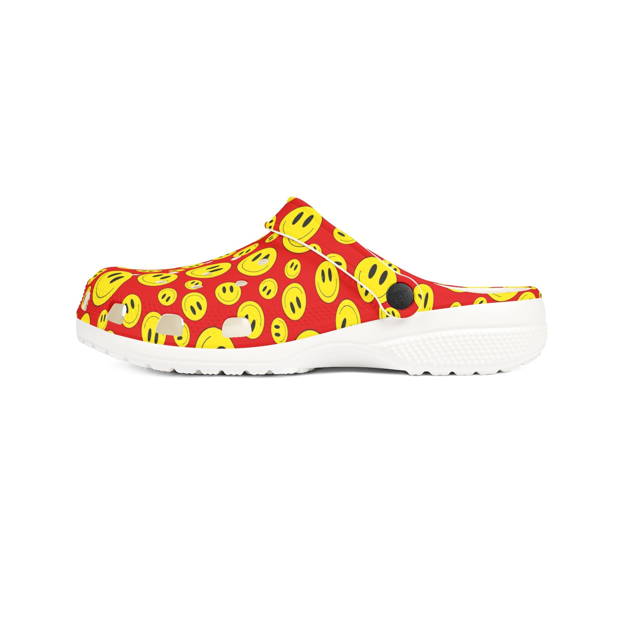 Fun Emoji Clogs - Colorful EVA Foam Shoes, Perfect for Casual Wear, Summer Outings, Festivals, Gift for Teens, Garden Slippers