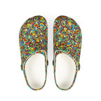 Colorful EVA Foam Rubber Clogs - Fun, Comfortable Footwear for Everyday Leisure, Travel, Gardening, and Spa Days