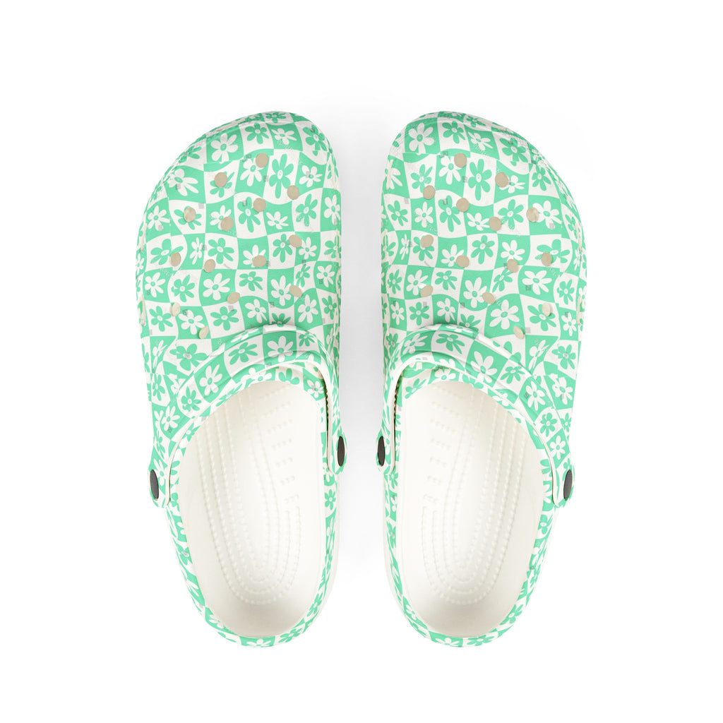 Chic Floral Clogs - Comfortable EVA Foam Shoes, Garden Footwear, Casual Summer Slip-Ons, Perfect for Home or Outdoor