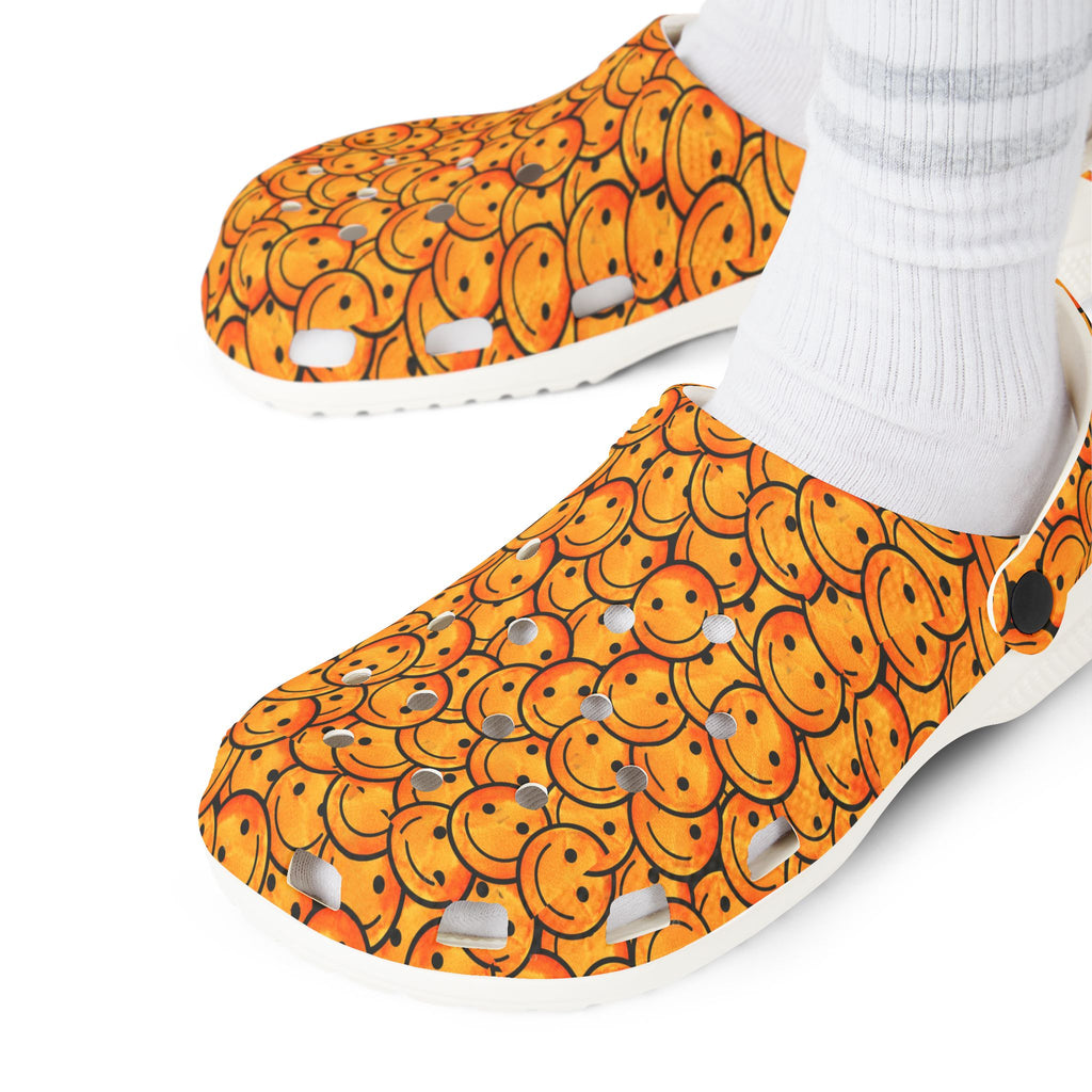 Cheerful EVA Foam Clogs - Fun and Comfortable Slip-On Shoes for Everyday Wear, Great for Gardening, Beach, or Casual Outings, Perfect Gift
