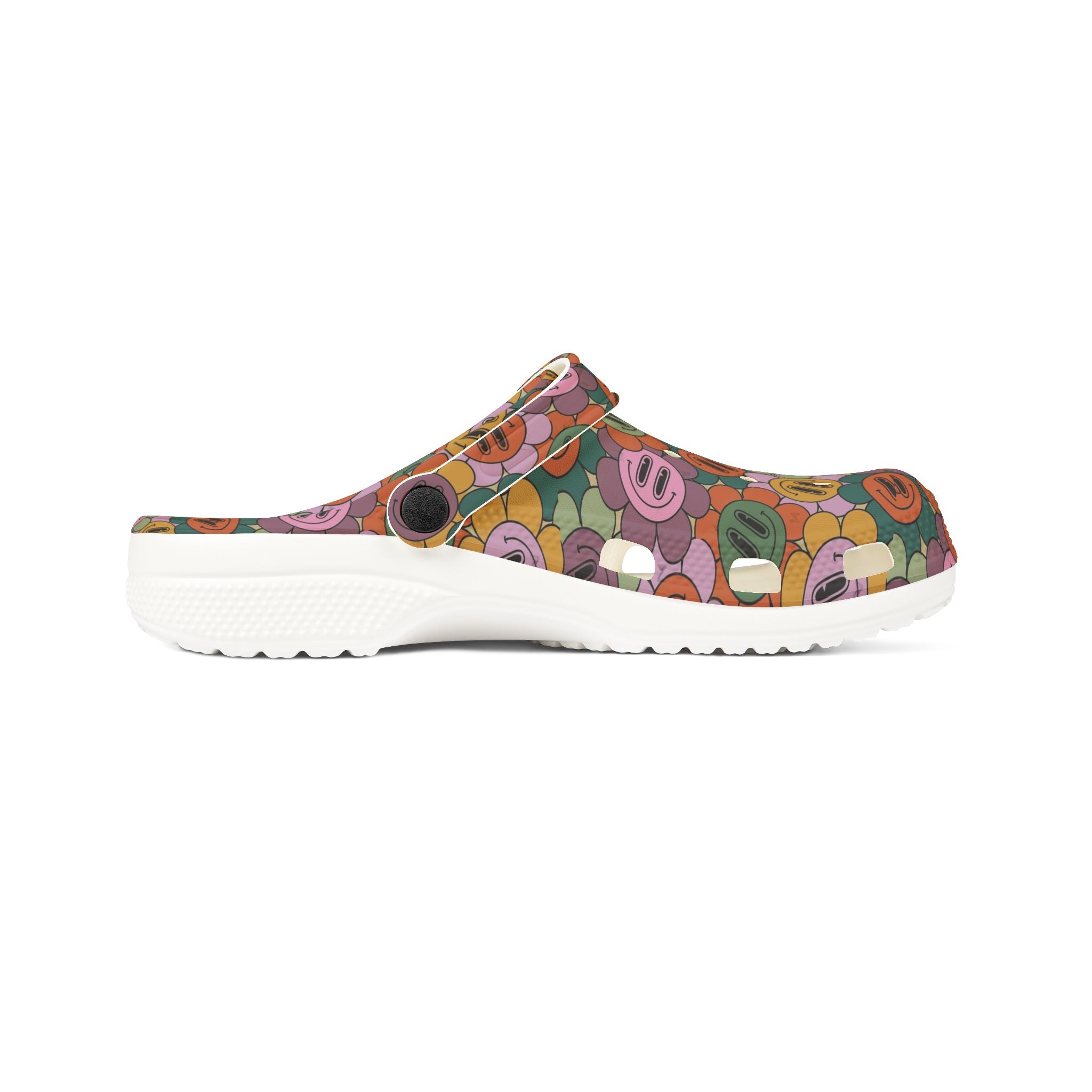Colorful AOP EVA Foam Shoes for Comfort, Fun Indoor Slippers, Unique Casual Footwear, Gift Idea for Friends, Cheerful Everyday Shoes
