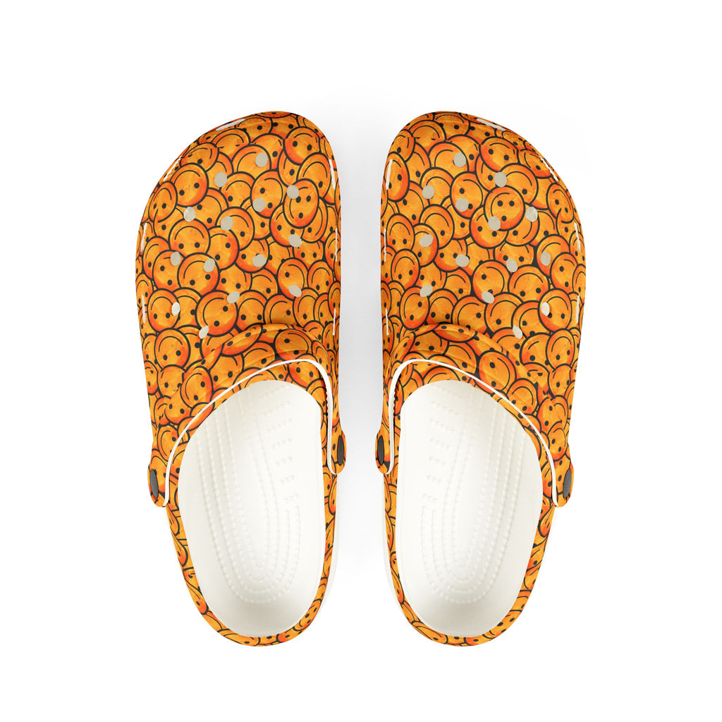 Cheerful EVA Foam Clogs - Fun and Comfortable Slip-On Shoes for Everyday Wear, Great for Gardening, Beach, or Casual Outings, Perfect Gift