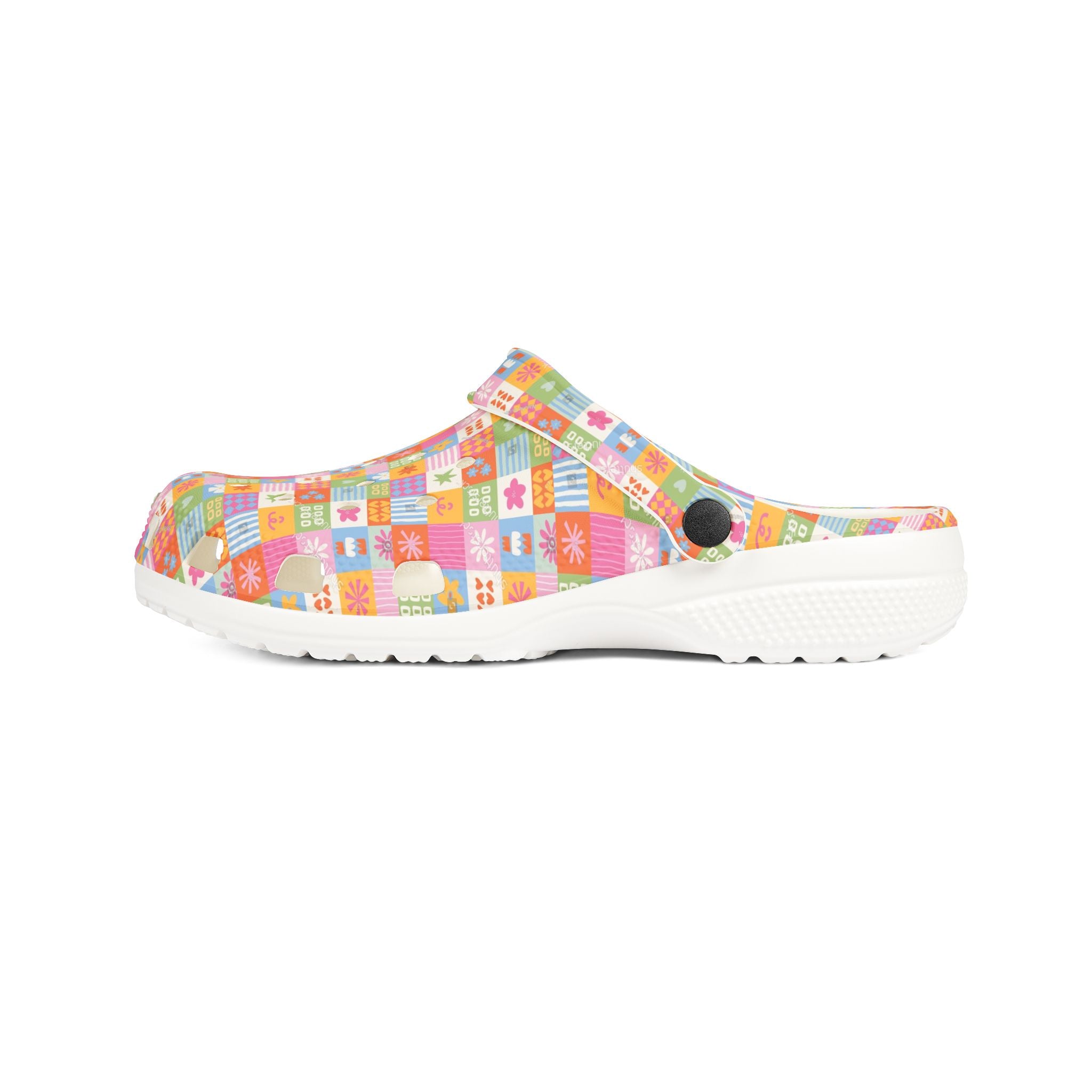 Colorful AOP EVA Foam Shoes for Fun Comfort, Stylish Summer Footwear, Unique Indoor/Outdoor Clogs, Great for Gardening and Casual Wear