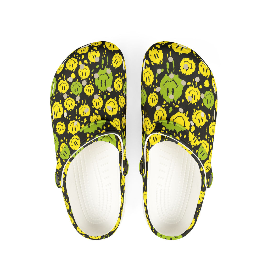 Vibrant Floral Clogs - Comfortable Slip-On Shoes, Garden Footwear, Colorful EVA Sandals, Summer Essentials, Unique Gift Idea