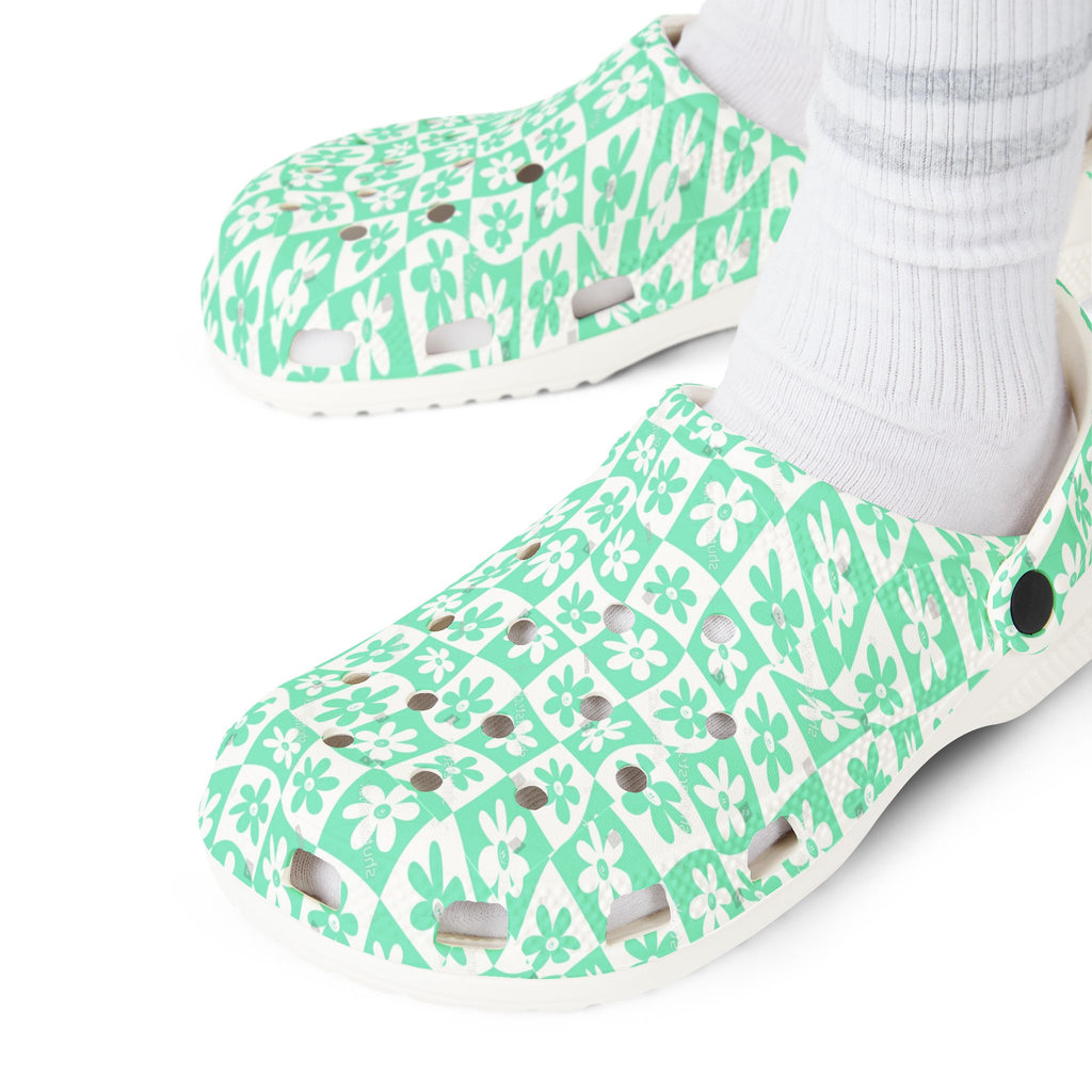Chic Floral Clogs - Comfortable EVA Foam Shoes, Garden Footwear, Casual Summer Slip-Ons, Perfect for Home or Outdoor